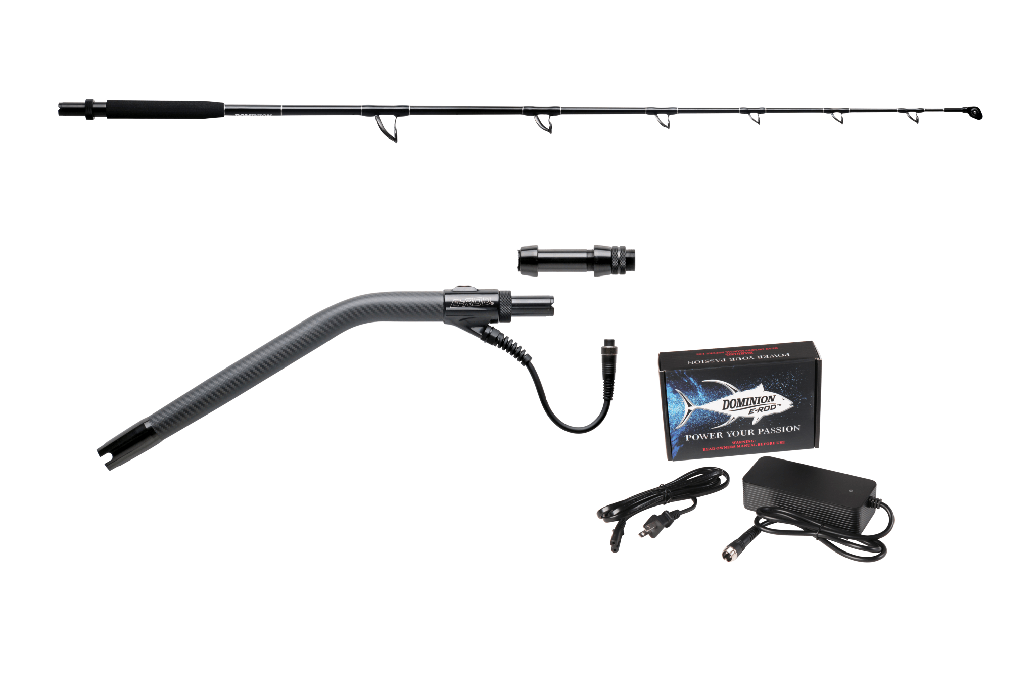 E-Rod HD Bent Butt Rod 65100 lb | Trolling & Deep Drop E-Rod HD Bent Butt Rod 65100 lb | Trolling & Deep Drop