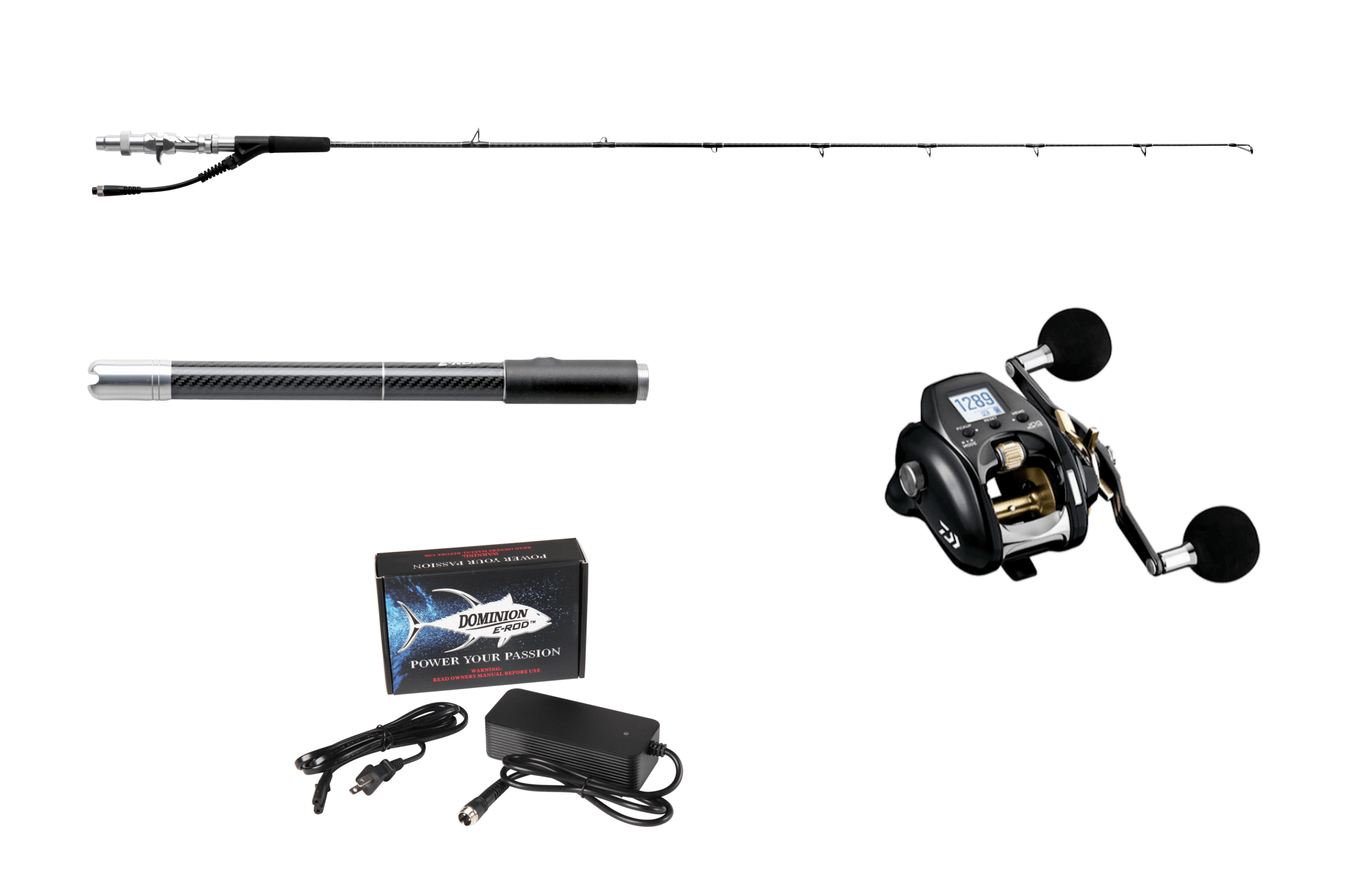 E - Rod® Elite and Reel Package - Dominion Rods