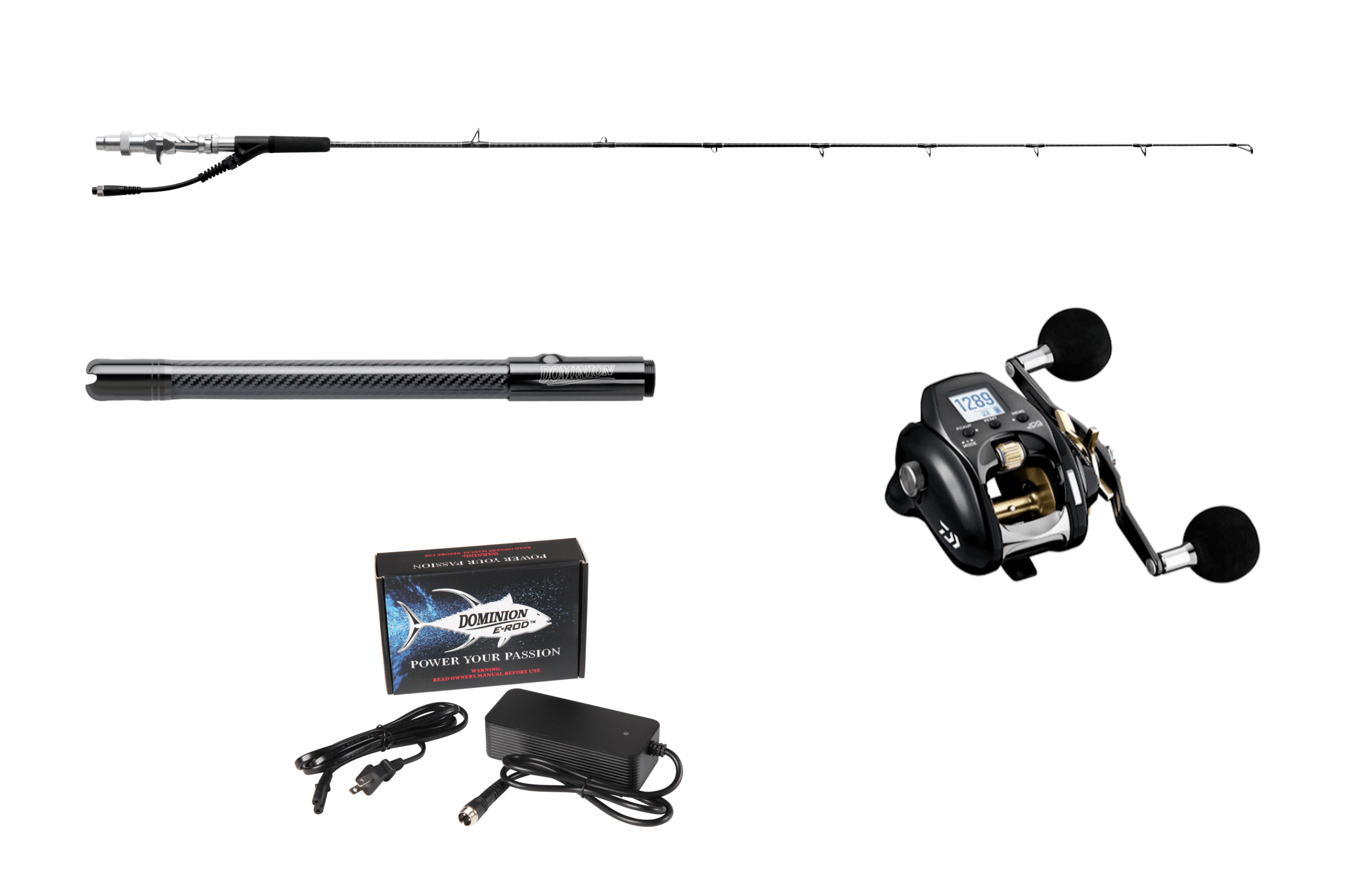 E - Rod® Elite and Reel Package - Dominion Rods