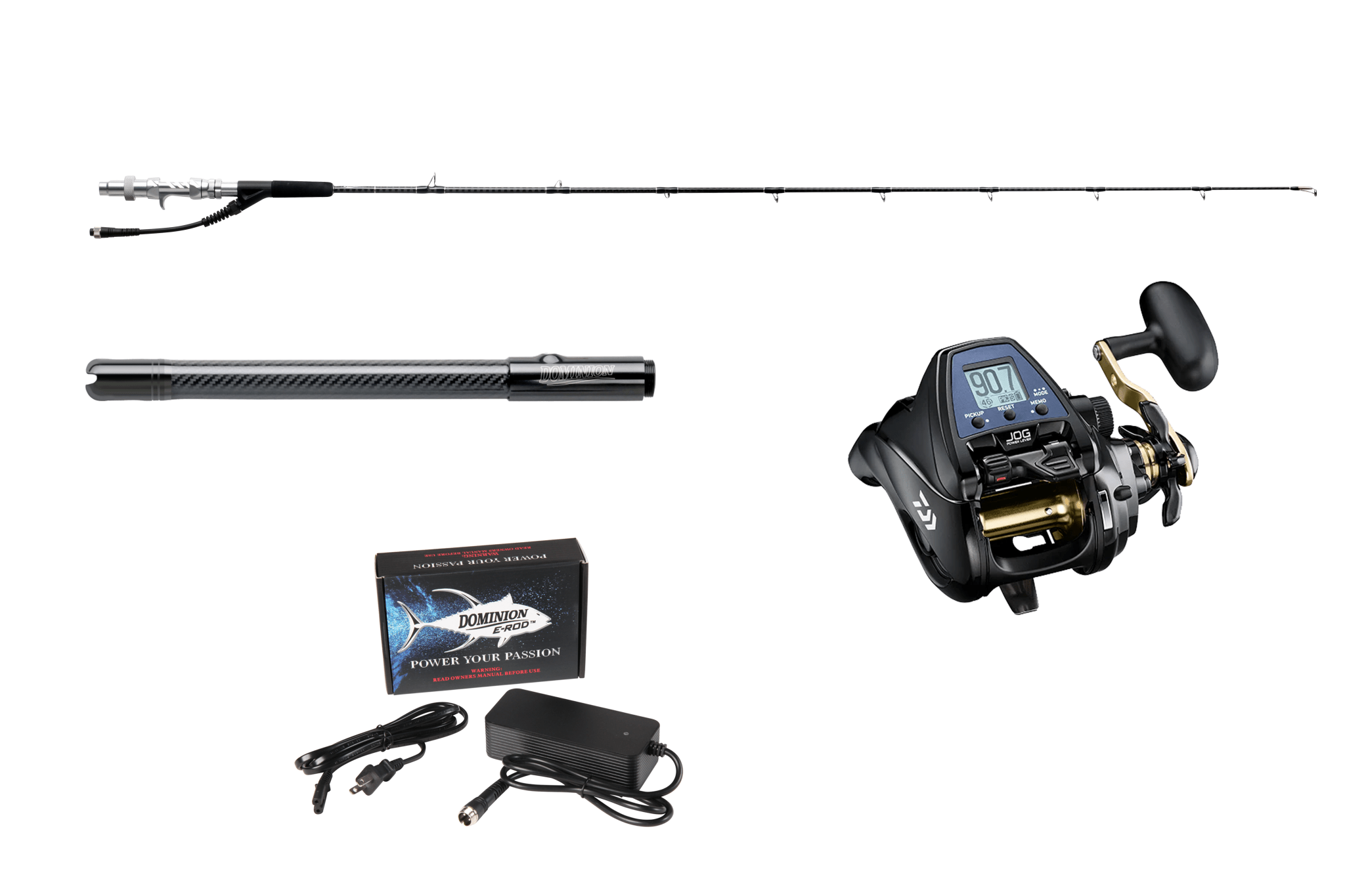 E - Rod® Gulf Coast Edition and Reel Package - Dominion Rods