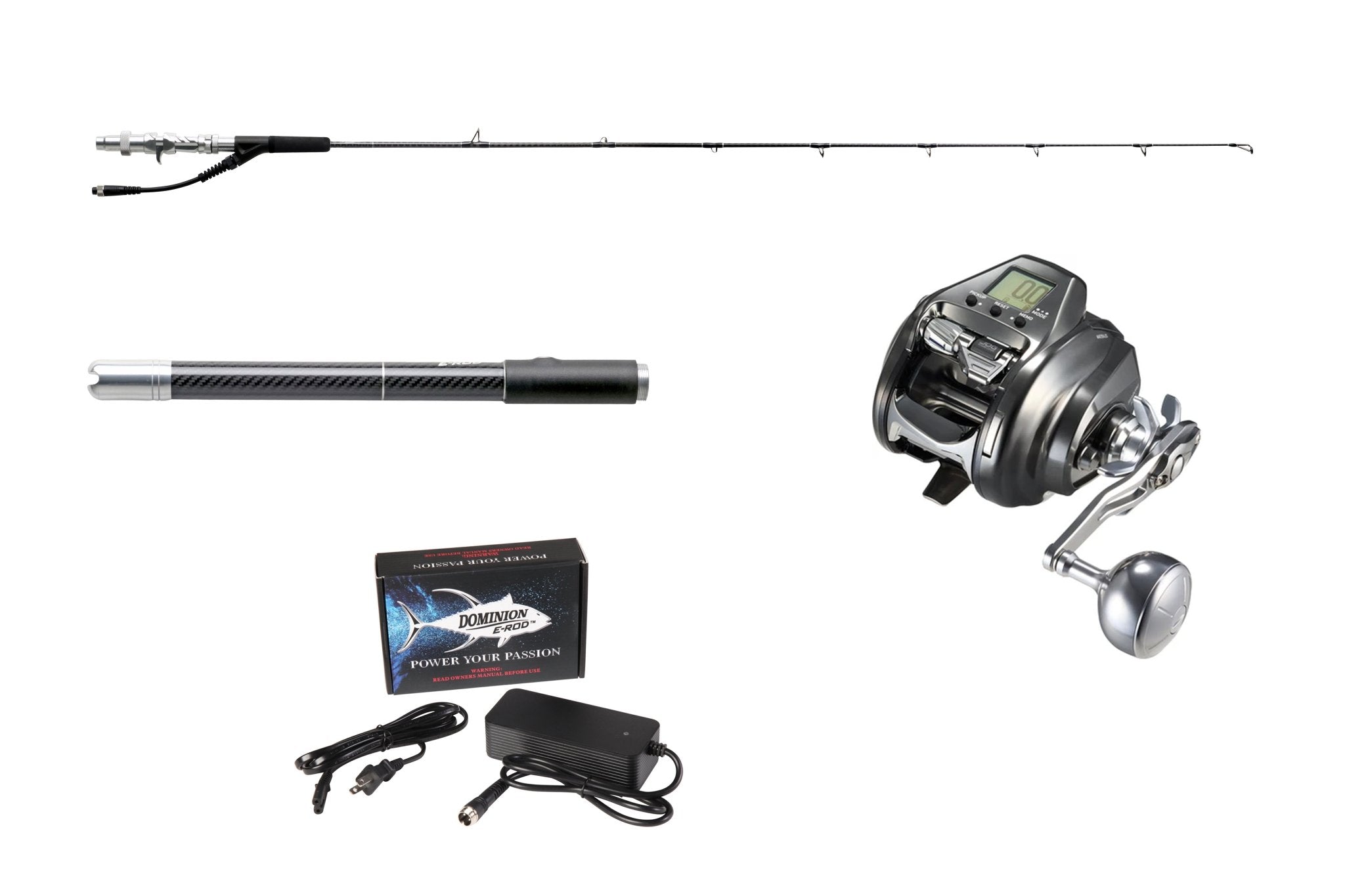 E-Rod® Gulf Coast Edition and Reel Package - Dominion Rods