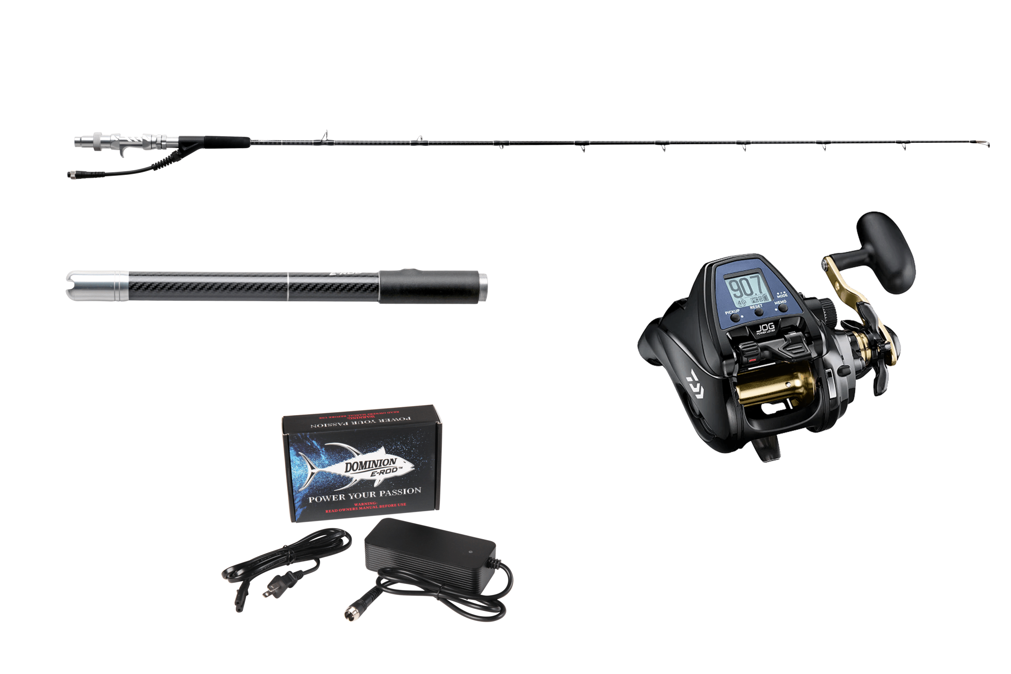 E - Rod® Gulf Coast Edition and Reel Package - Dominion Rods