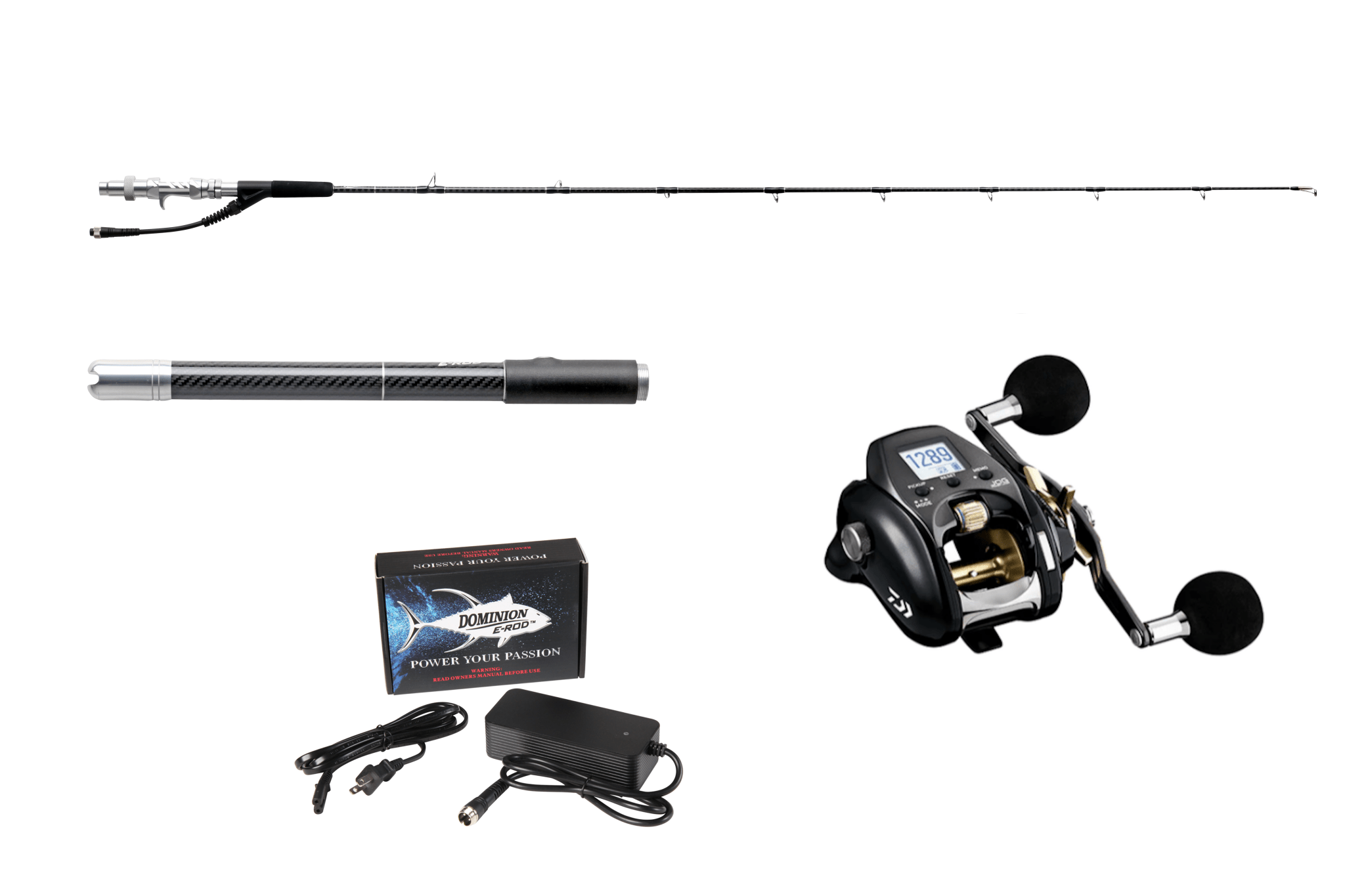 E - Rod® Gulf Coast Edition and Reel Package - Dominion Rods
