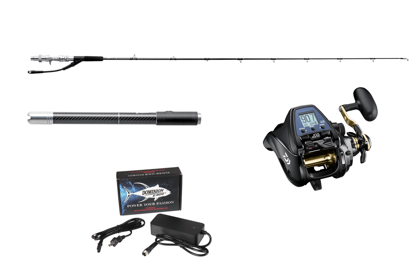 E - Rod Gulf Coast & Reel Combo - Dominion Rods