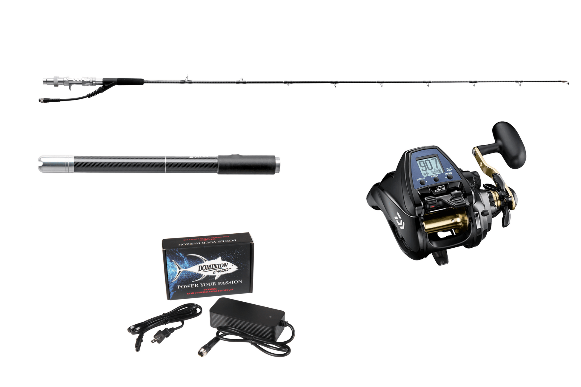 E - Rod Gulf Coast & Reel Combo - Dominion Rods