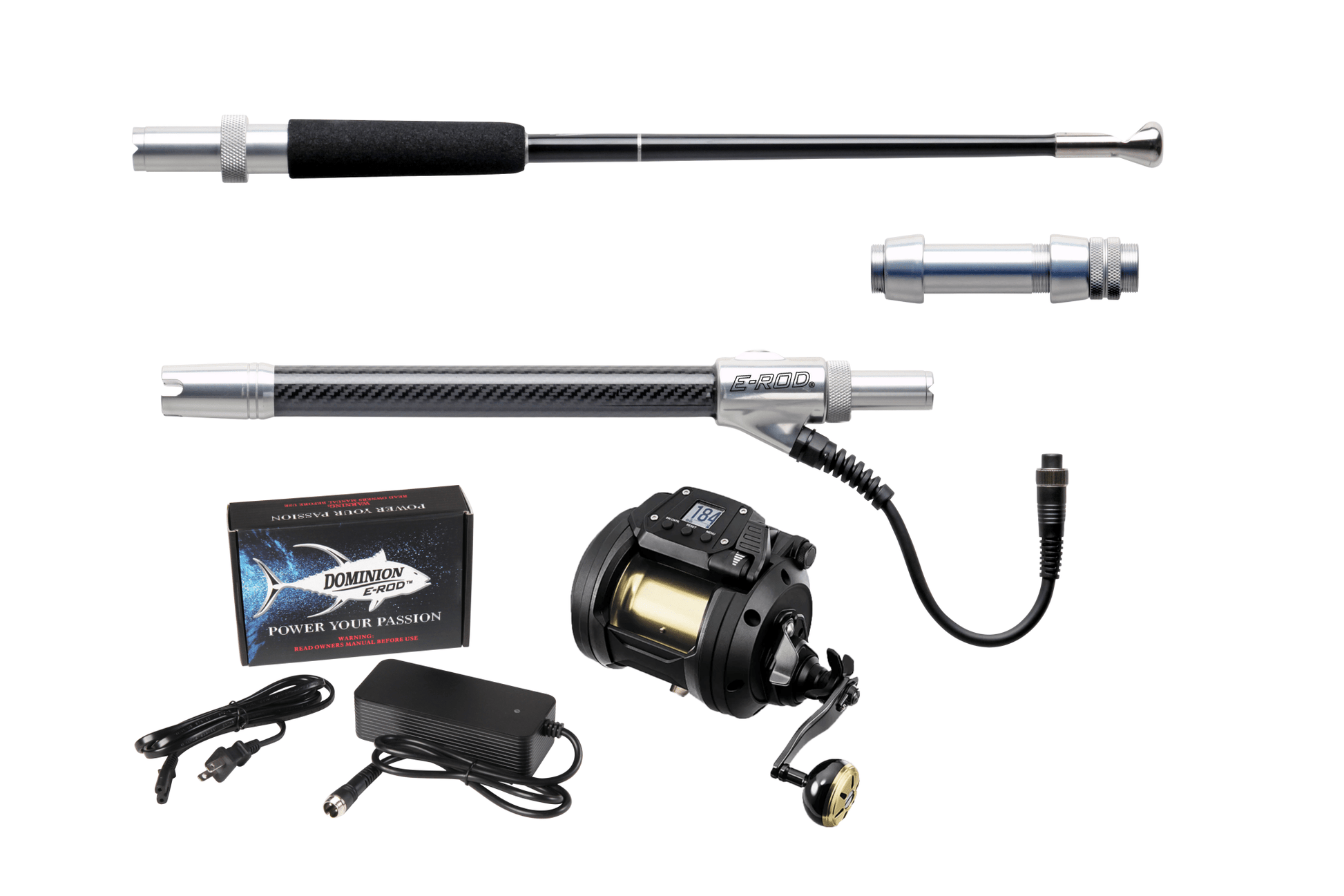 E - Rod HD Kite Rod / Reel Combo - Dominion Rods