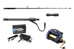 E - Rod® HD Straight Butt Rod (40 - 80 lb) and Reel Package - Dominion Rods