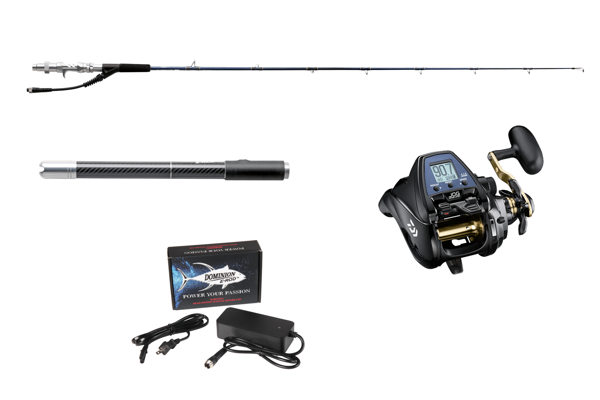 E - Rod® Patriot and Reel Package - Dominion Rods