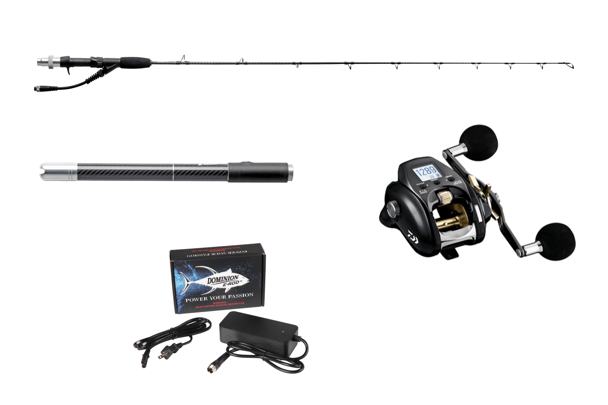 E - Rod® Versit and Reel Package - Dominion Rods