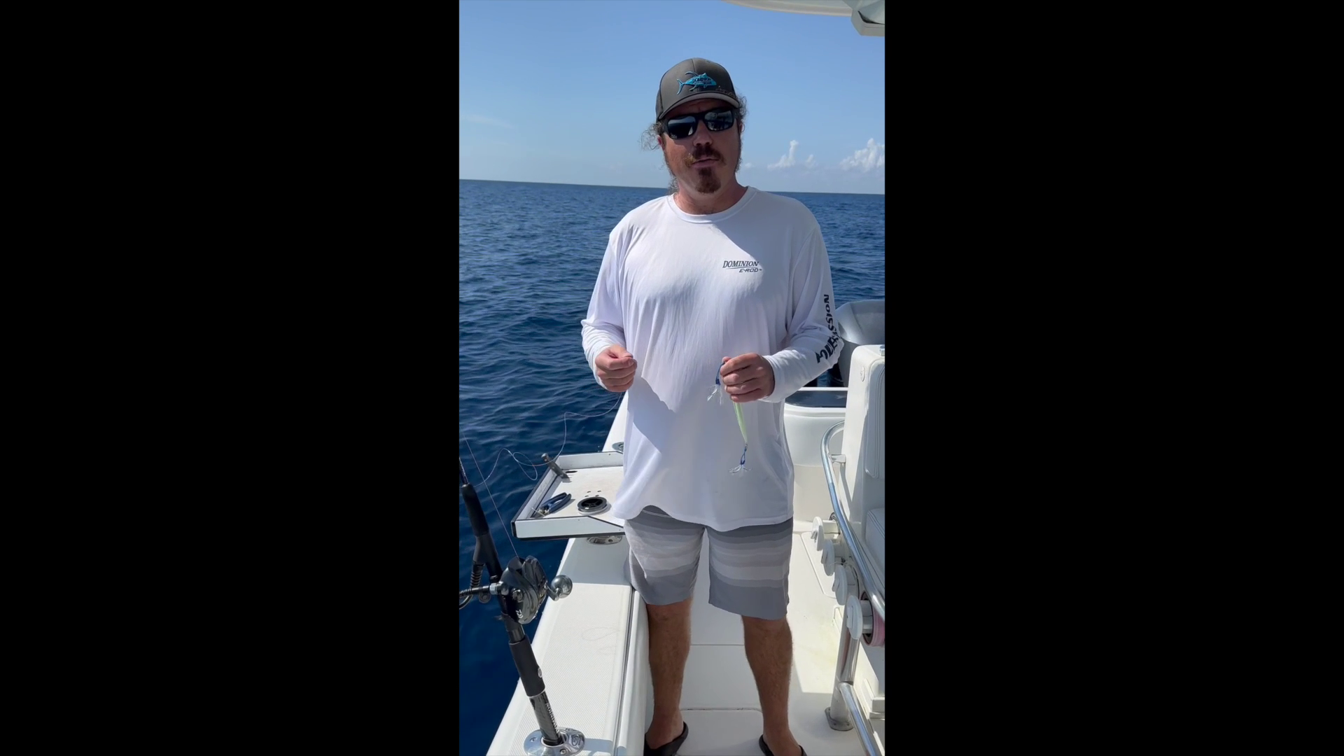 A video discussing a simple process for rigging vertical jigs.