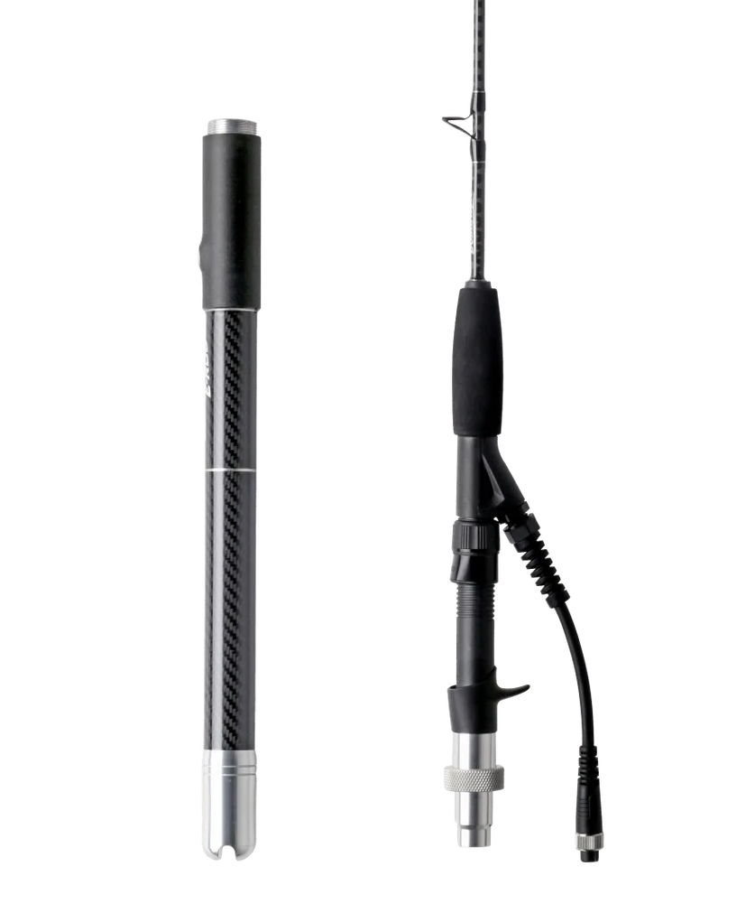 electric reel fishing rod E-Rod Patriot Harry Deep Drop Rod Combo with Braid The PENN International Auto Electric Reels- Time To Connect